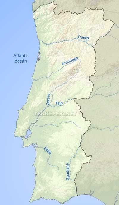 Portugália vízrajza
